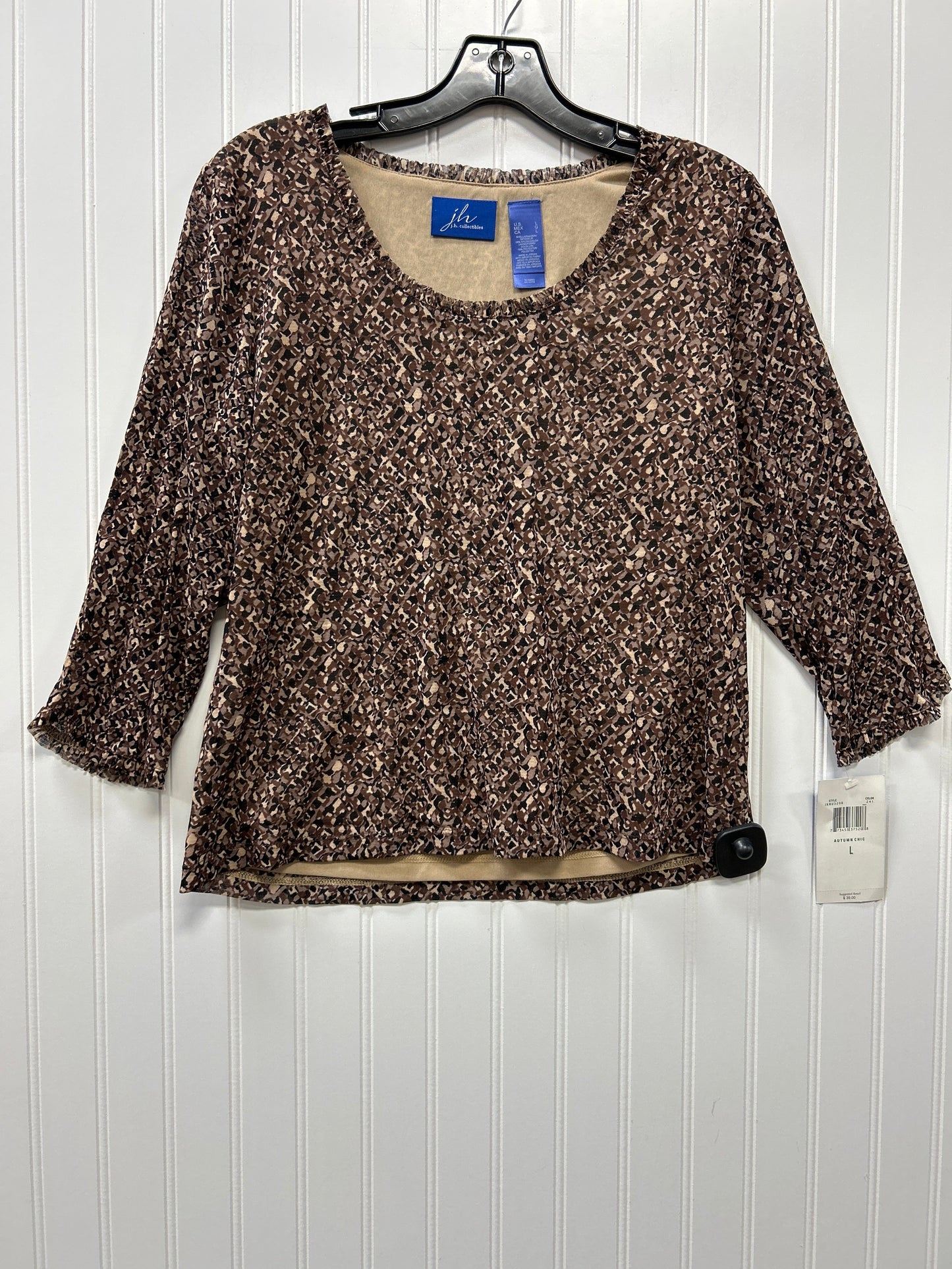 Top Ls By Cmc In Brown, Size:L