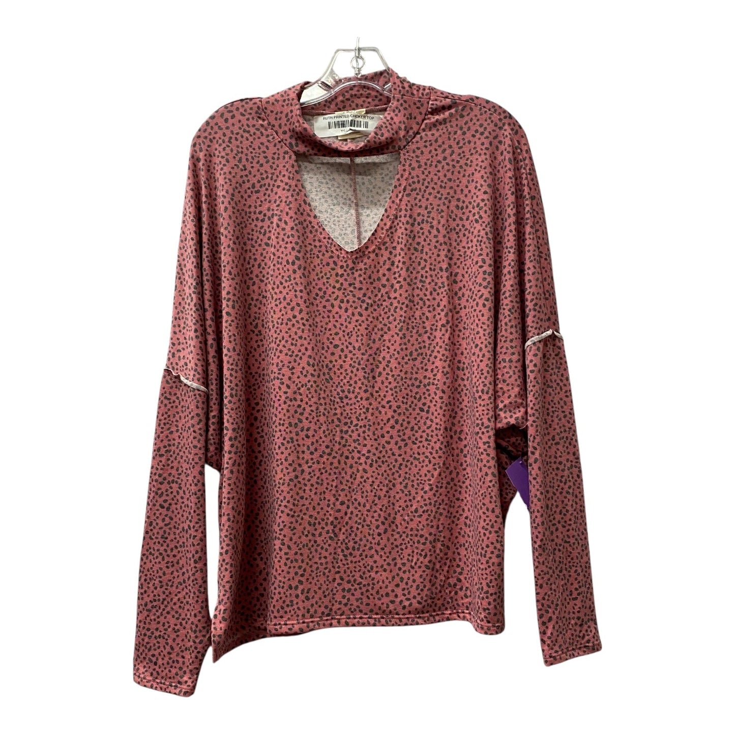 Top Ls By Fantastic Fawn In Pink, Size:S