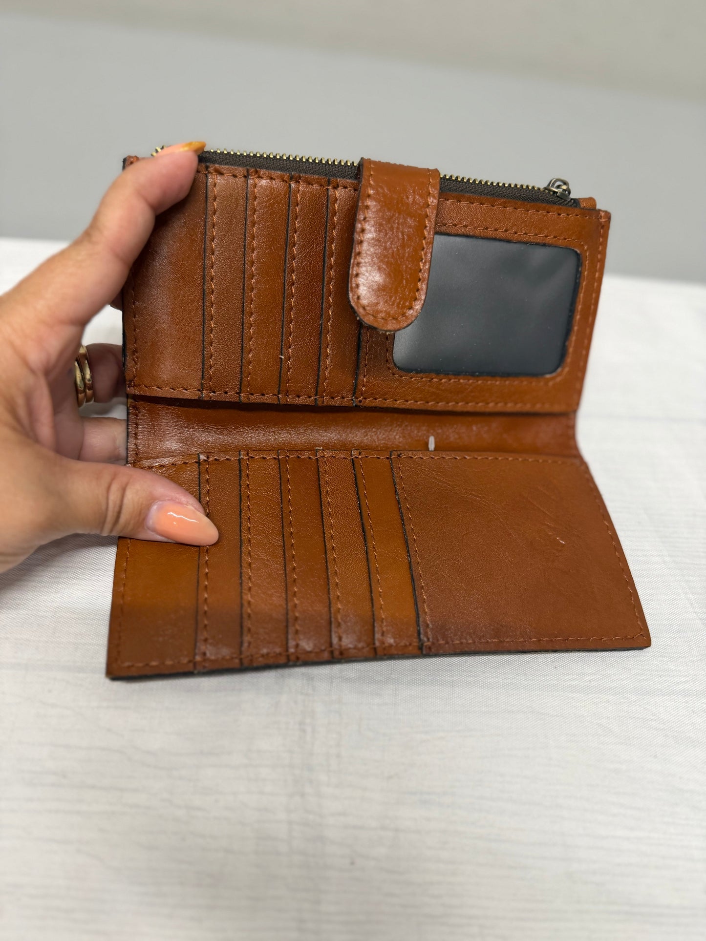 Wallet Designer By Patricia Nash In Brown, Size:Medium