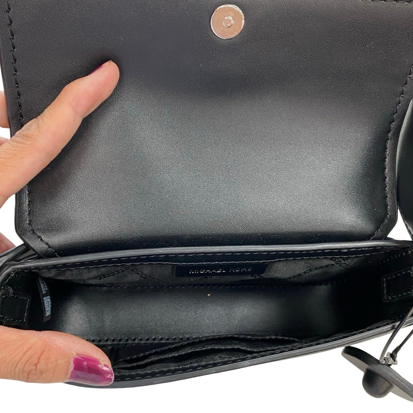 Handbag Designer By Michael Kors In Black, Size:Small