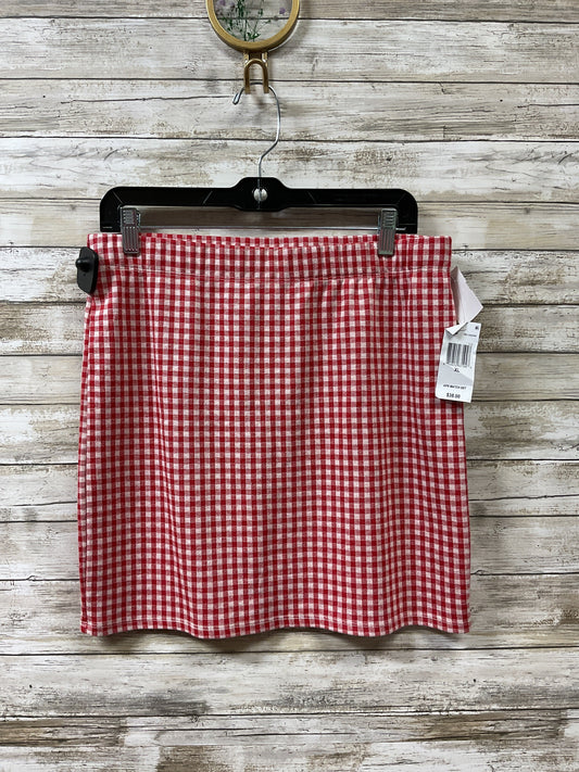 Skirt Mini & Short By Freshman In Checkered Pattern, Size:Xl