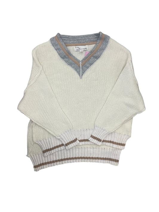 Sweater By Vintage Havana In Ivory, Size:S