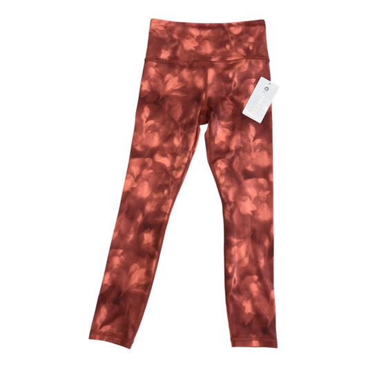 Athletic Leggings By Athleta In Red, Size:S