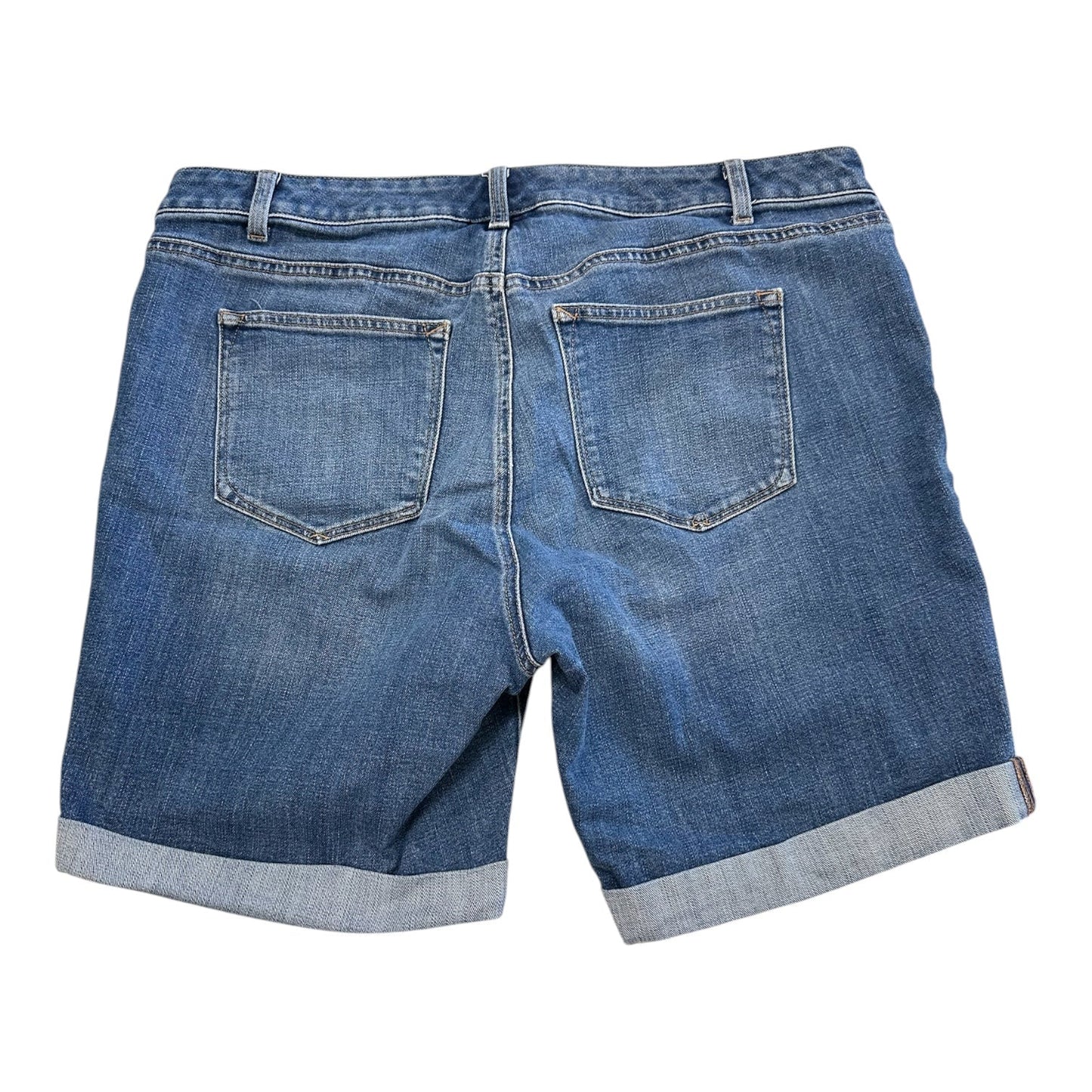 Shorts By Talbots In Blue Denim, Size:16