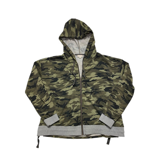 Sweatshirt Hoodie By Hem & Thread In Camouflage Print, Size:M
