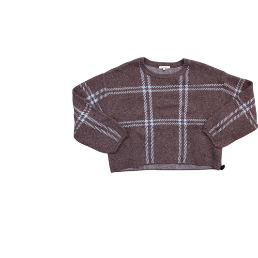 Sweater By Z Supply In Maroon, Size:L