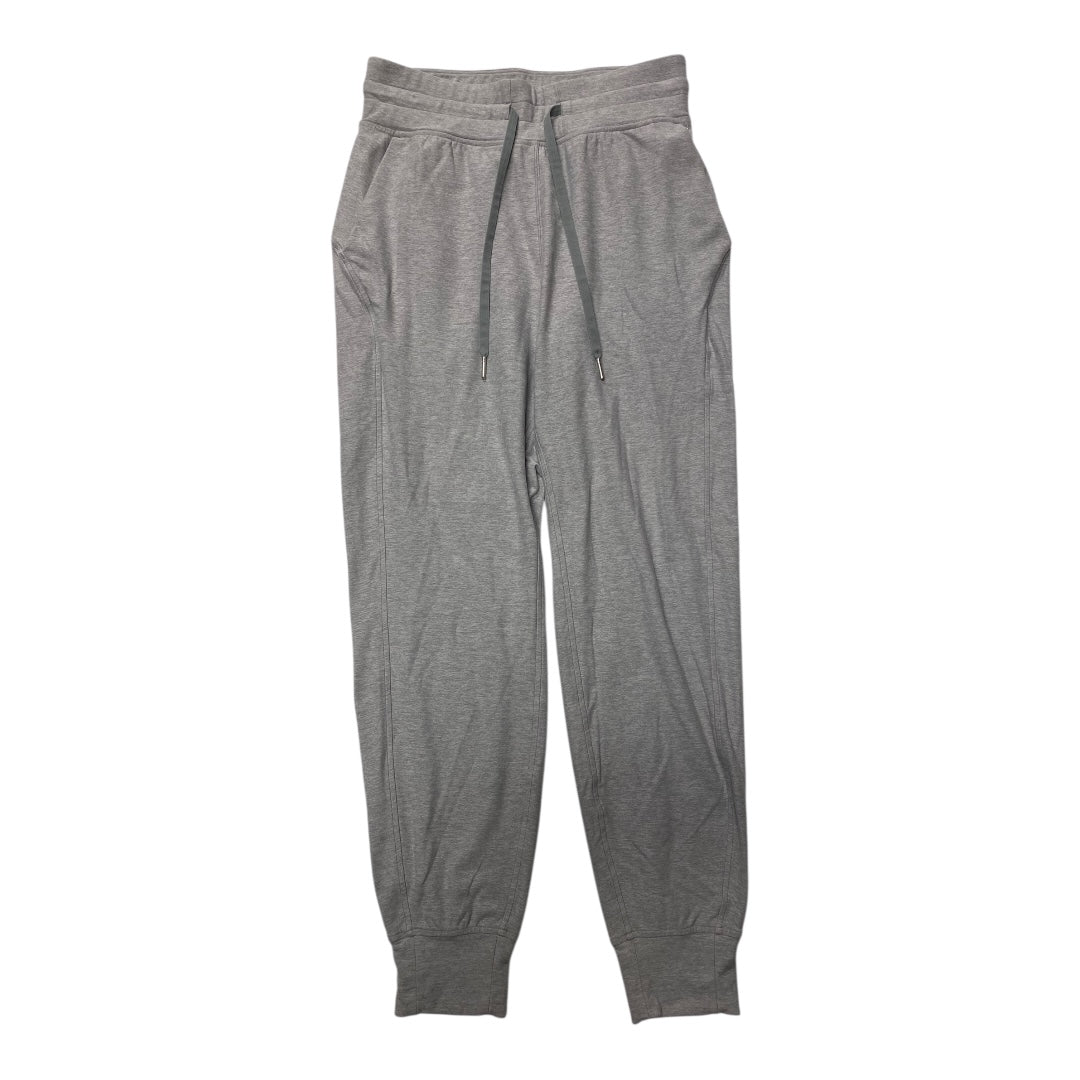 Athletic Pants By Lululemon In Grey, Size:6