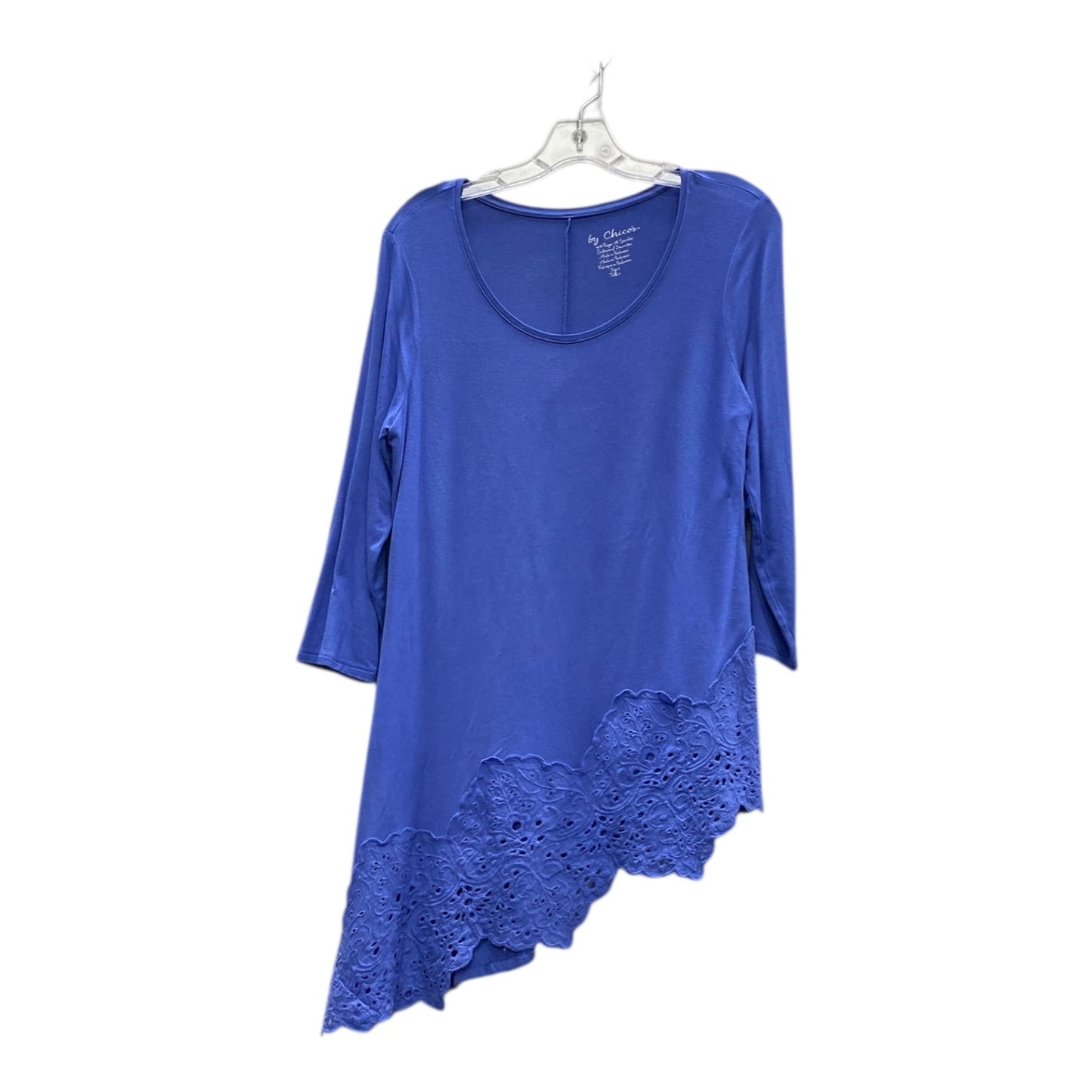 Top Ls By Chicos In Blue, Size:S