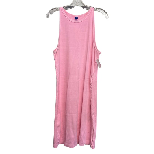 Dress Casual Midi By Old Navy In Pink, Size:Xl