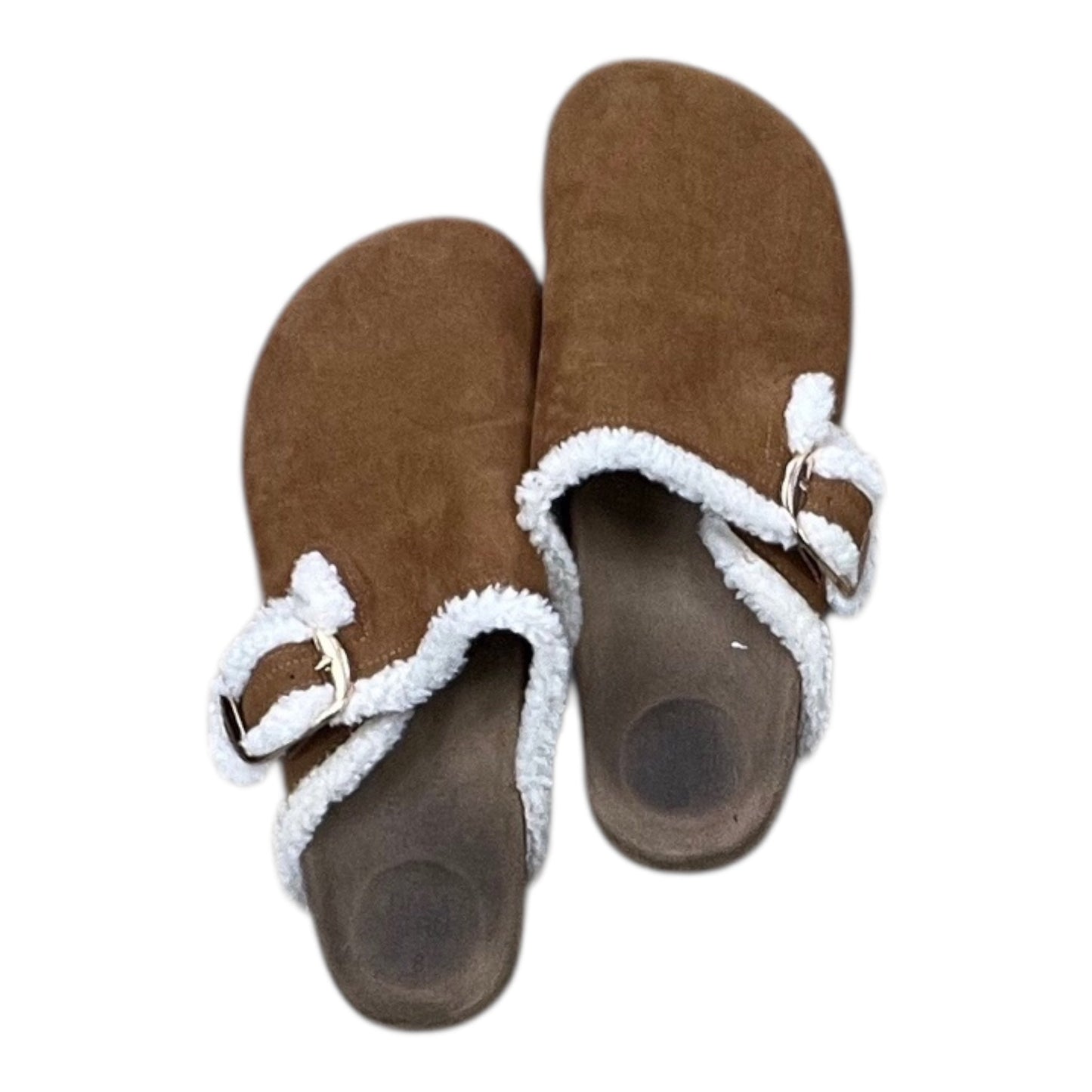 Shoes Flats By Time And Tru In Brown, Size:8