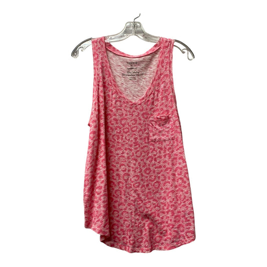 Top Sleeveless By Torrid In Pink, Size:M