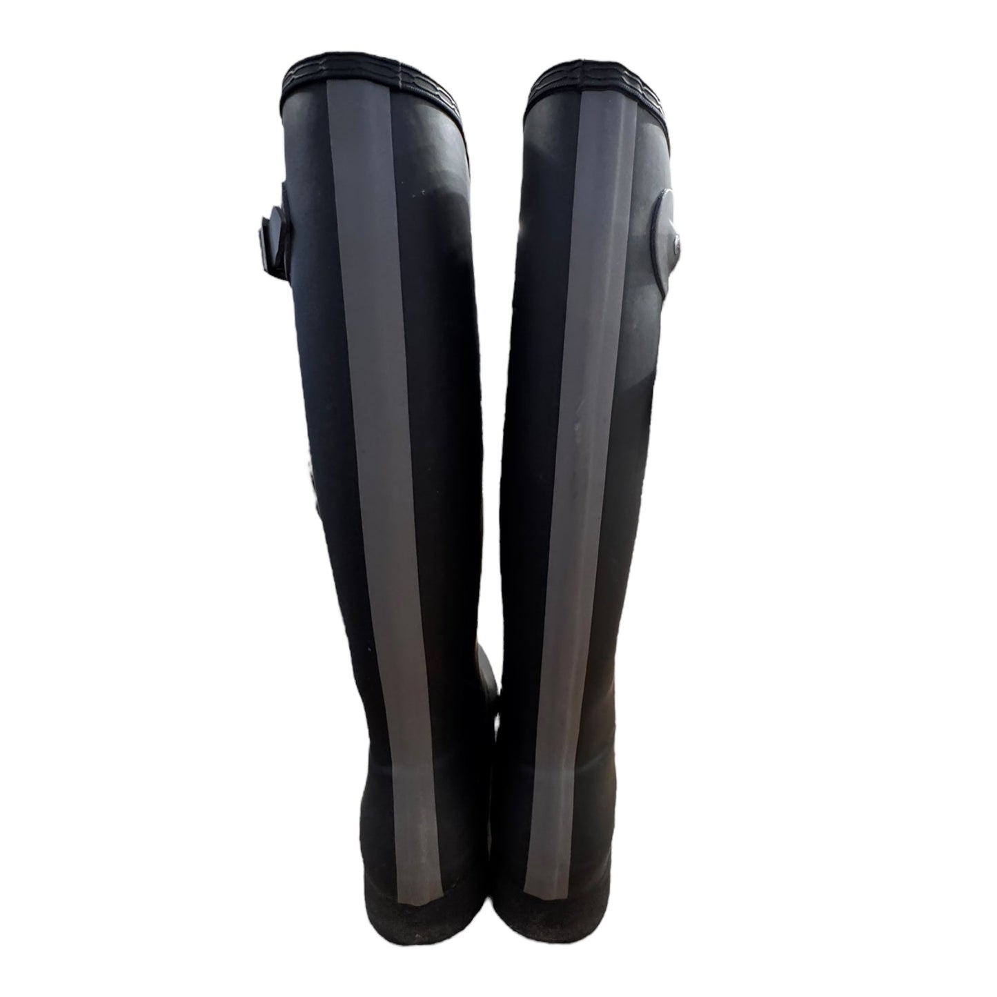 Boots Rain By Hunter In Black, Size:9