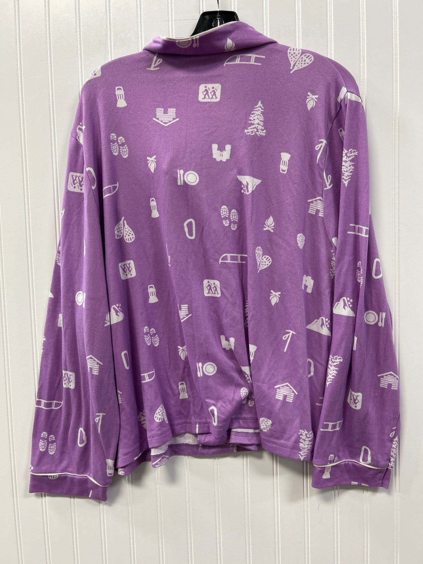 Pajamas 2Pc By Columbia In Purple, Size:Xl