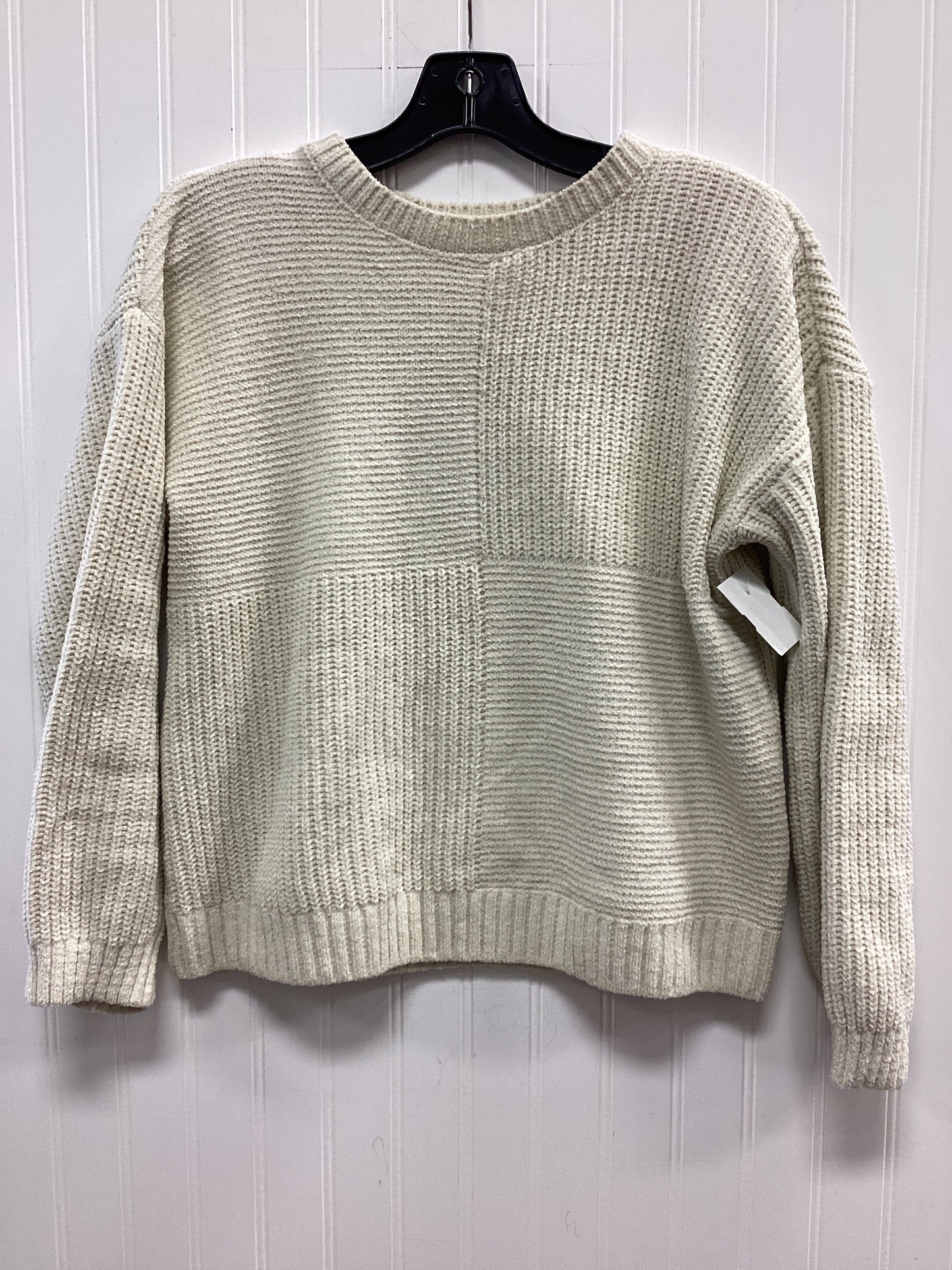 Sweater By Maurices In Cream, Size:M
