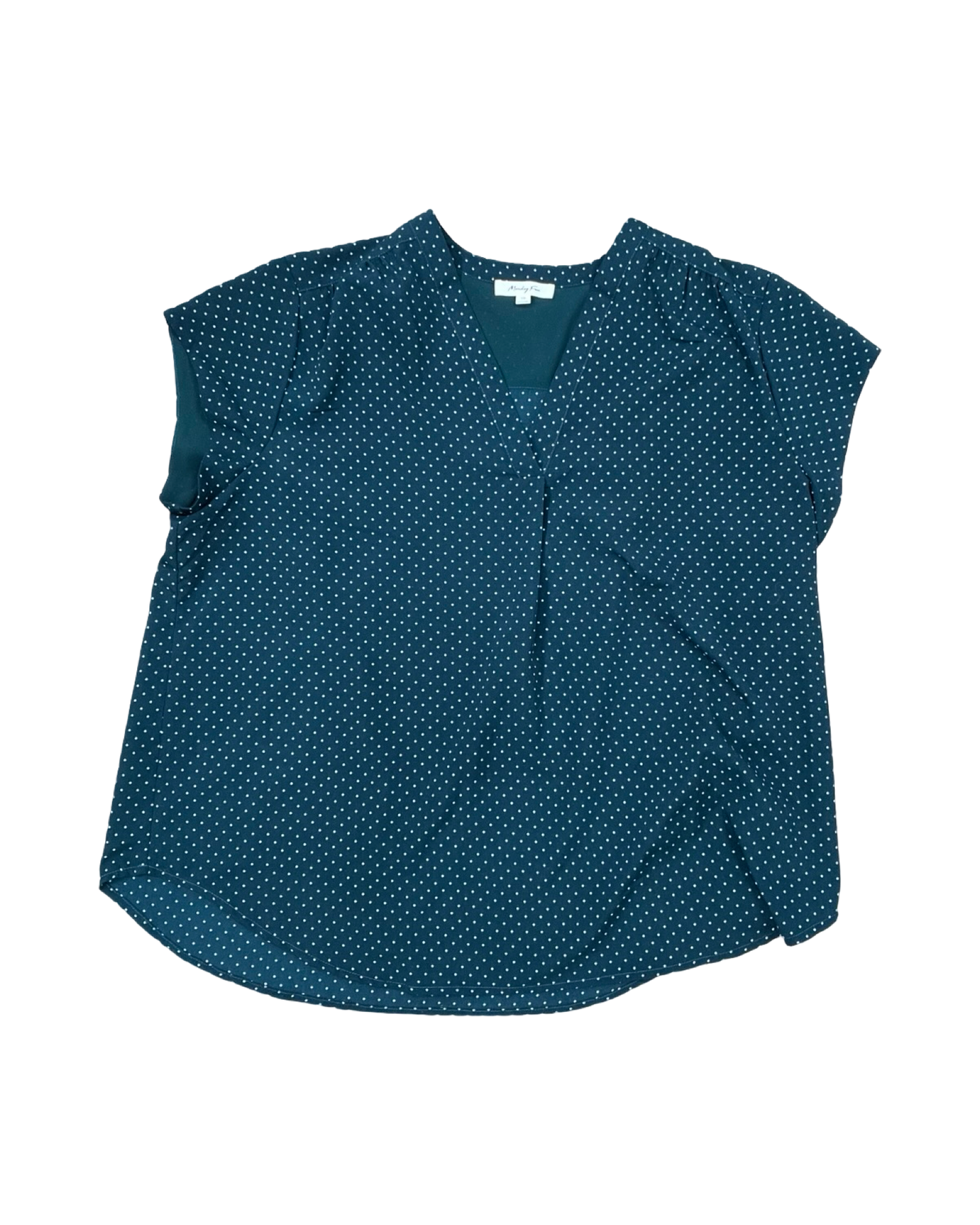 Top Ss By Monday Fun In Green, Size:1X