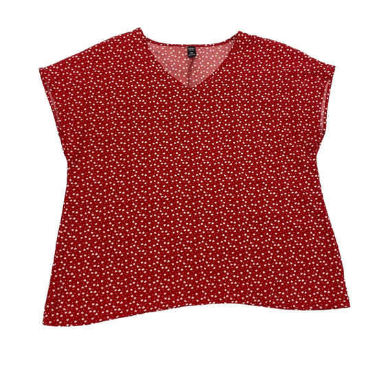 RED TOP SS by CMF Size:2X