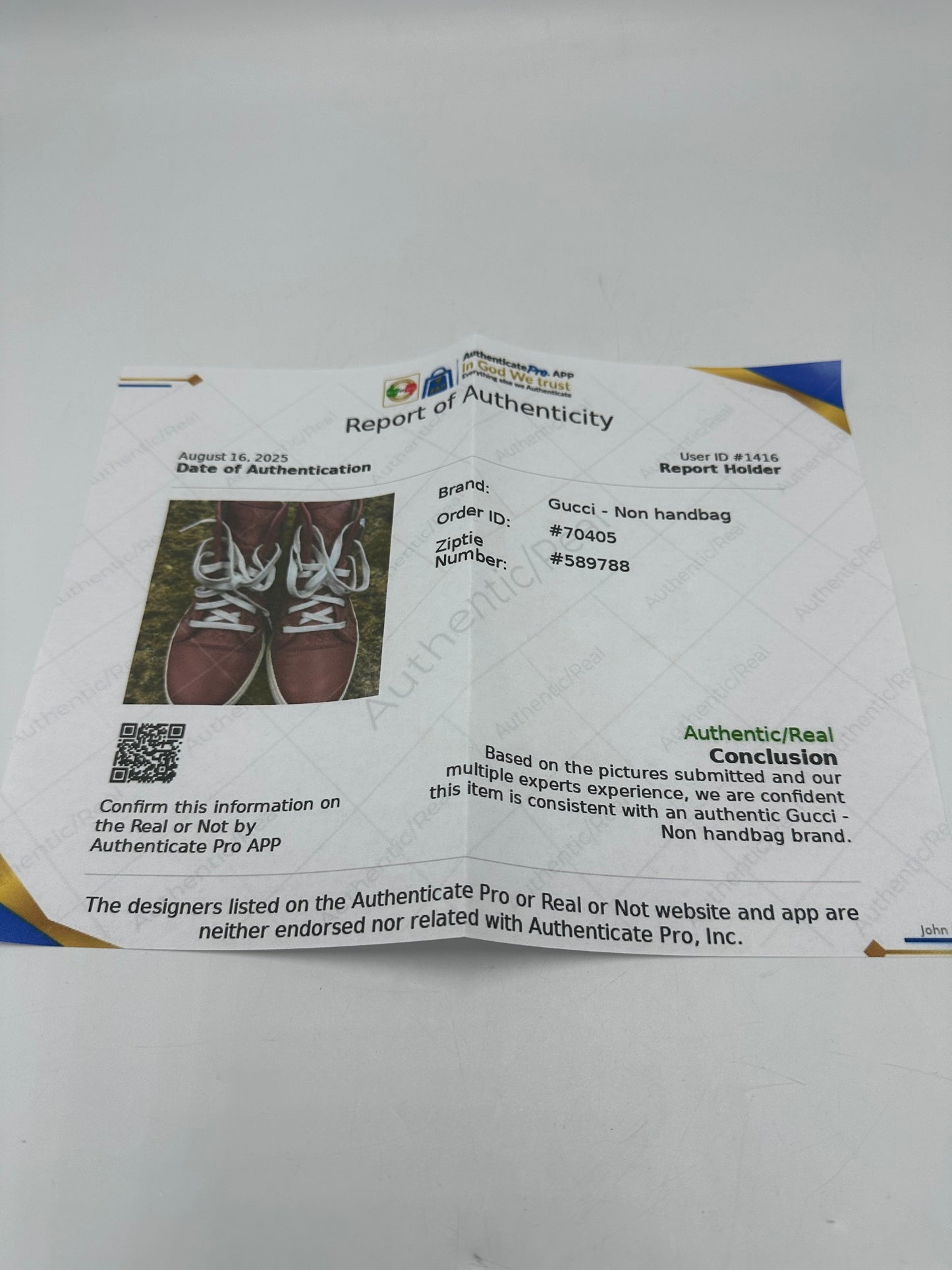 Gucci Miro Soft High Top Luxury Designer Sneaker In Pink, Size: 6