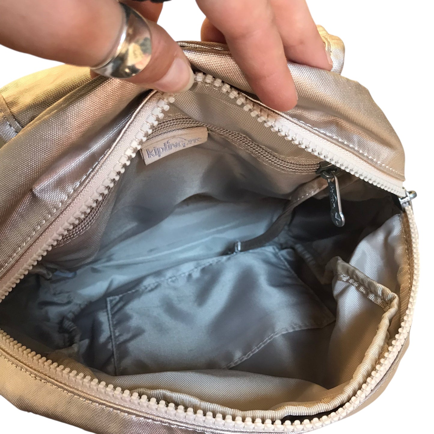 Backpack By Kipling In Gold, Size:Small