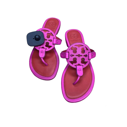 Sandals Designer By Tory Burch In Multi, Size:5.5