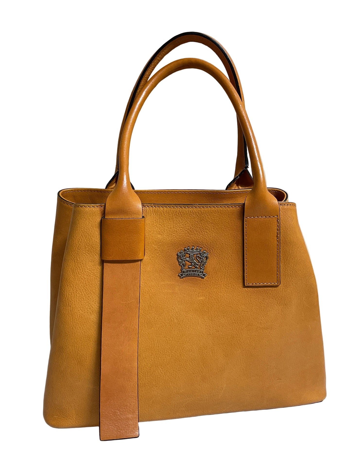 Handbag Leather By Cma In Tan, Size:Large