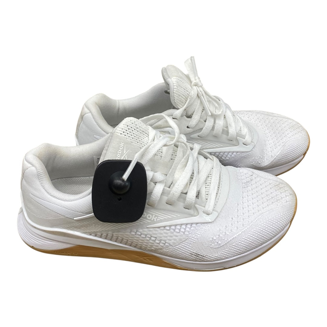 SHOES ATHLETIC by REEBOK In WHITE, Size: 5