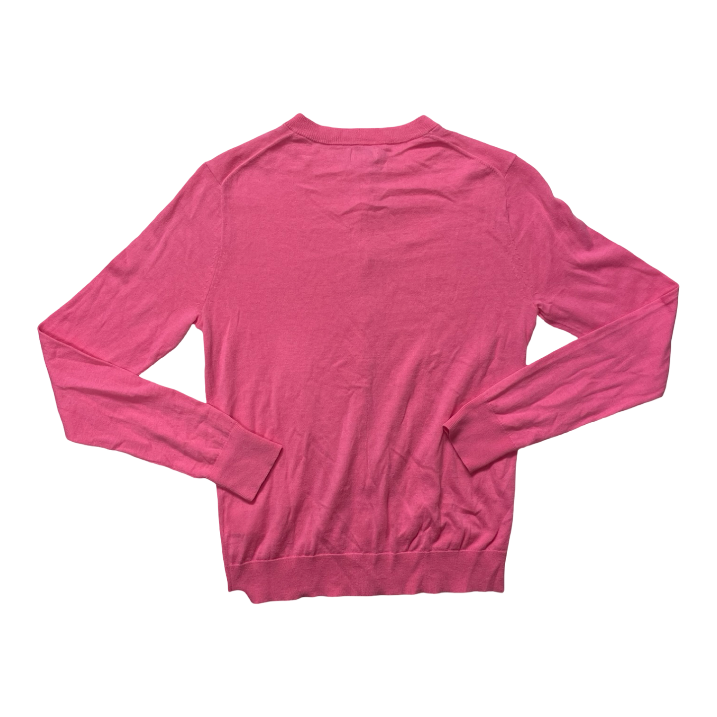 Sweater Cardigan By J. Crew In Pink, Size:S