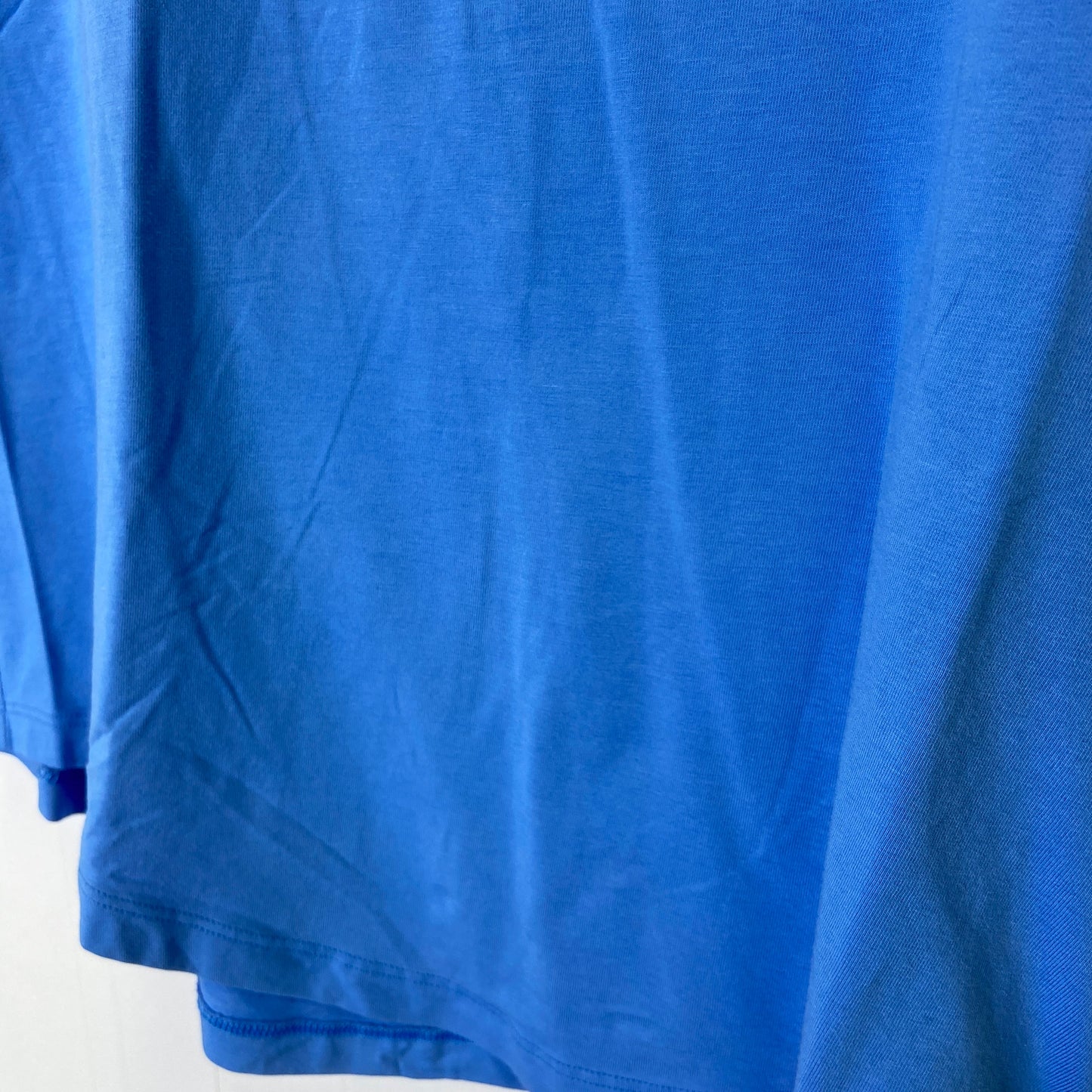 Athletic Top Short Sleeve By Lululemon In Blue, Size: S