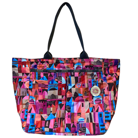 Handbag By Le Sport Sac In Multi, Size:Medium