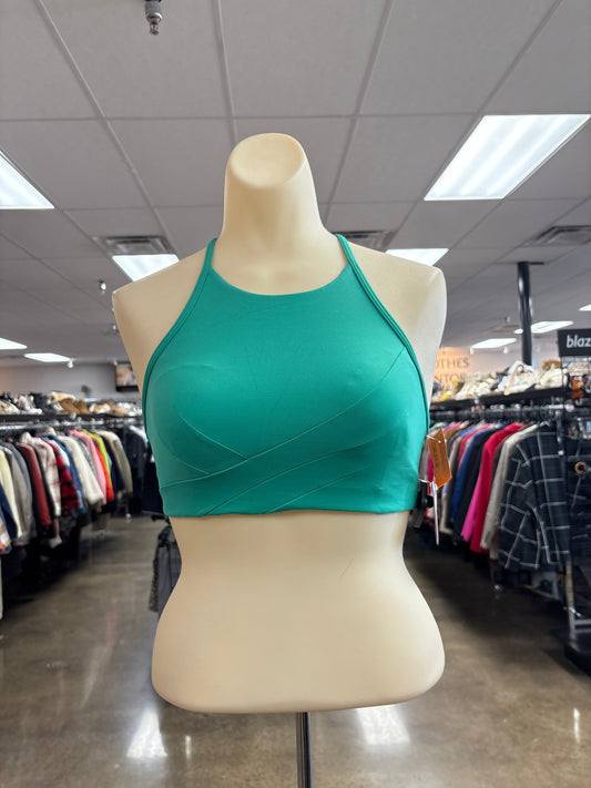 Athletic Bra By Lululemon In Green, Size:6