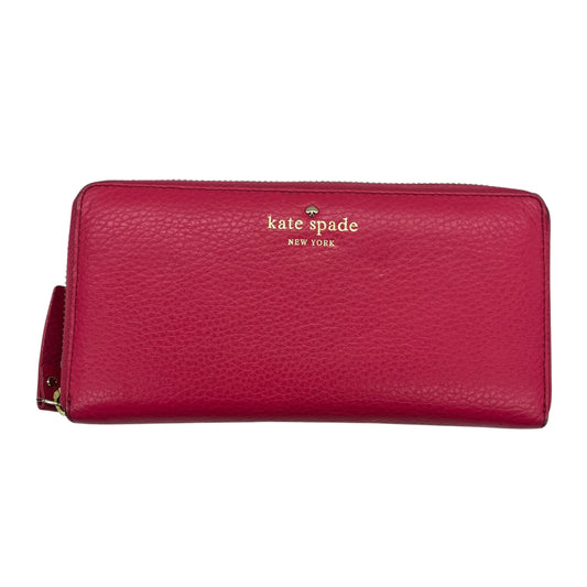 Wallet Designer By Kate Spade In Pink, Size:Medium