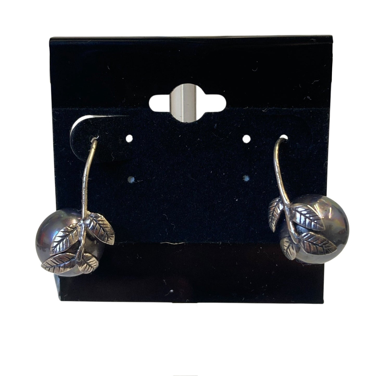 Earrings Dangle/Drop By Annika Witt In Sterling Silver & Grey