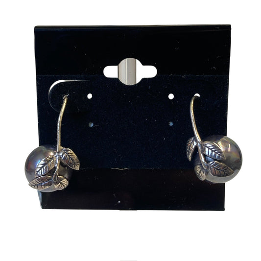 Earrings Dangle/Drop By Annika Witt In Sterling Silver & Grey