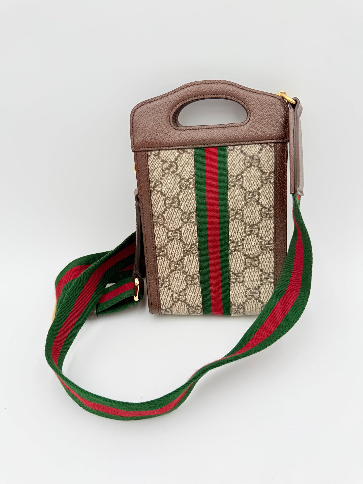 Crossbody Luxury Designer By Gucci In Multi, Size:Small