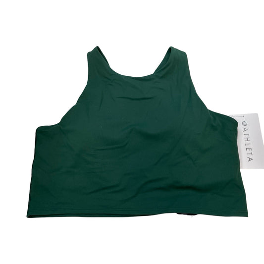 Athletic Tank Top By Athleta In Green, Size:L