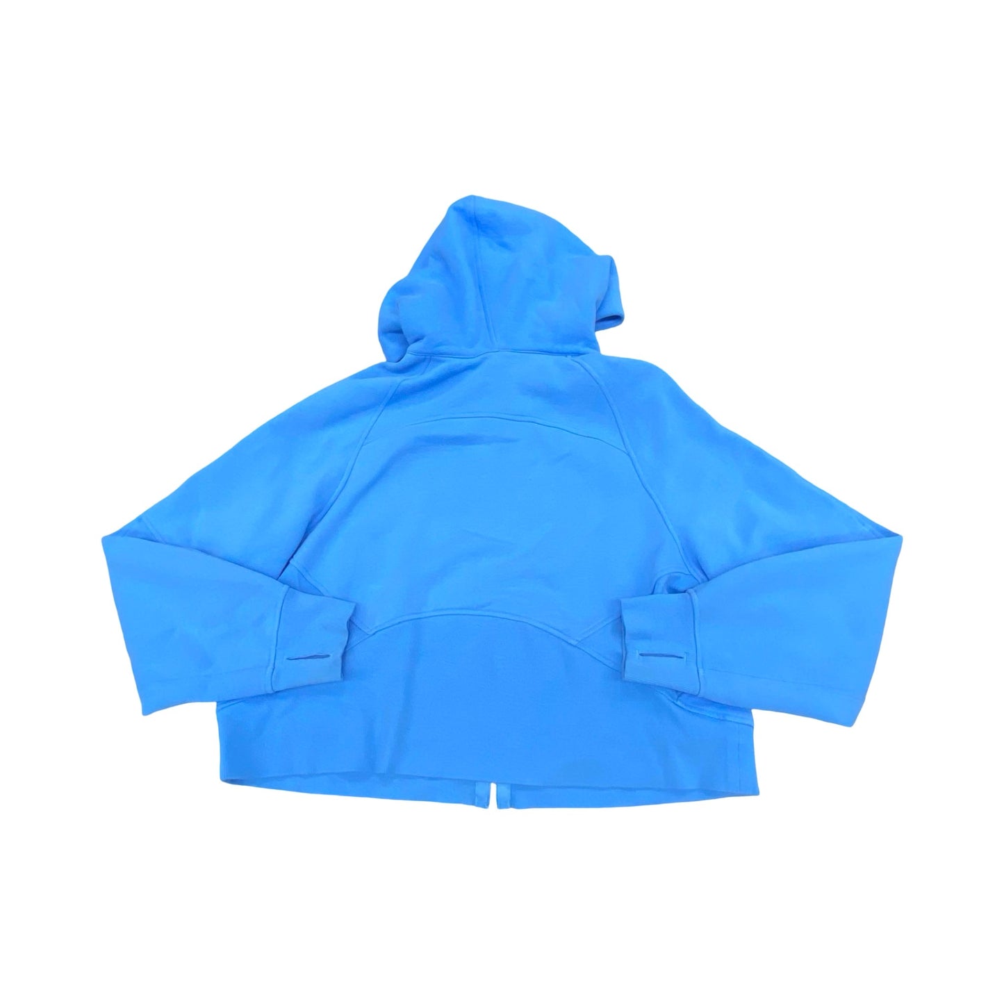 Athletic Jacket By Lululemon In Blue, Size:M