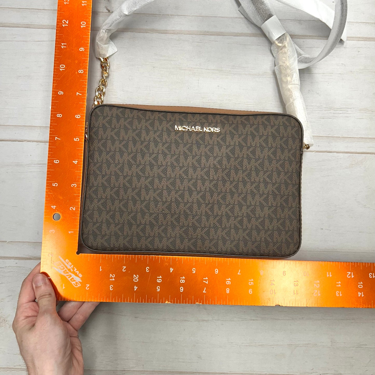 Crossbody Designer By Michael Kors, Size: Small