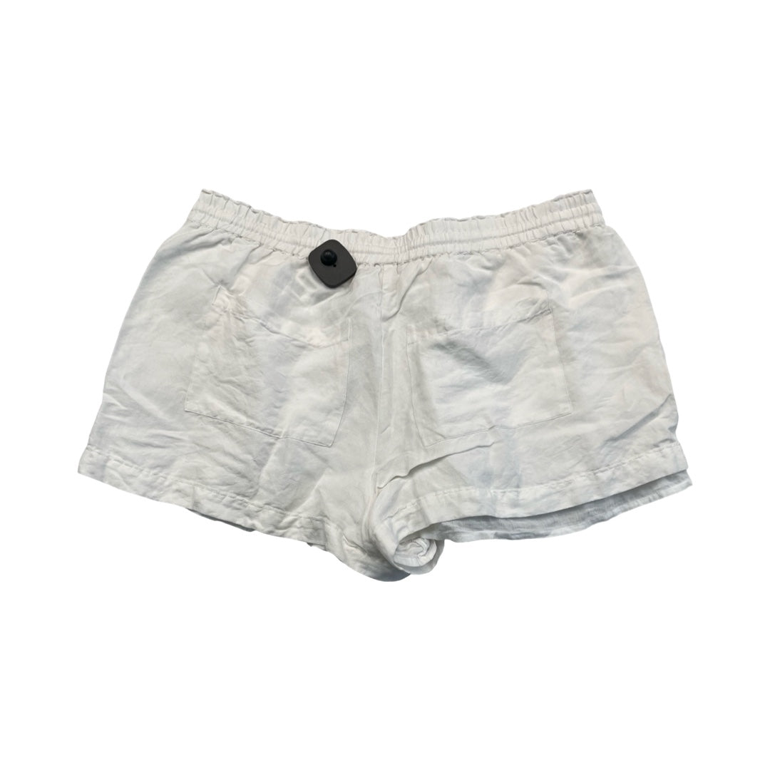Shorts By Mumu In White, Size:Xl