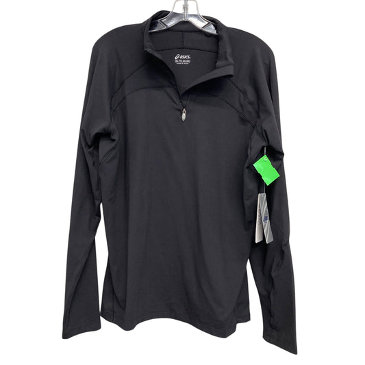 Athletic Jacket By Asics In Black, Size:2X