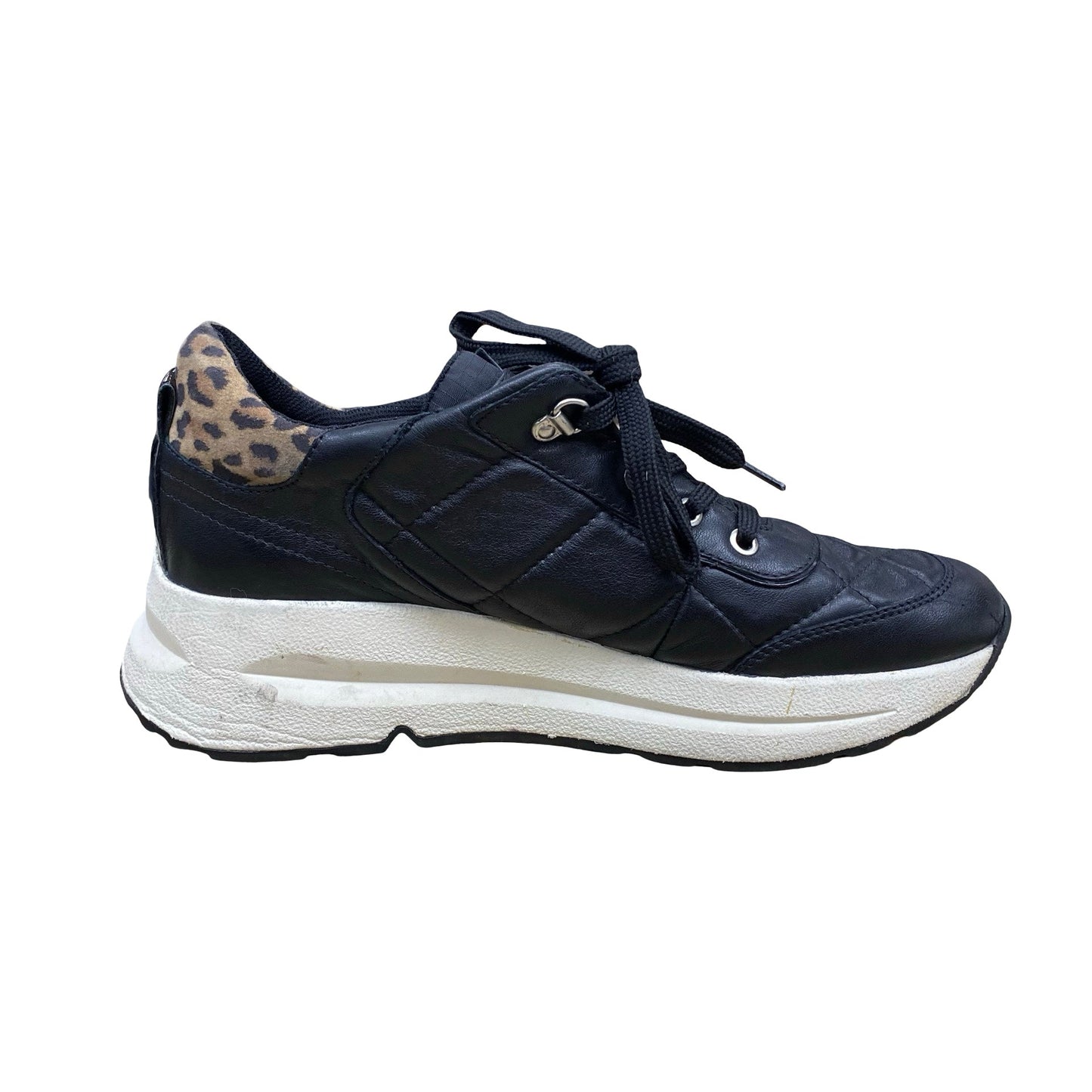 Shoes Sneakers By Geox Shoes In Black & Brown, Size:10.5