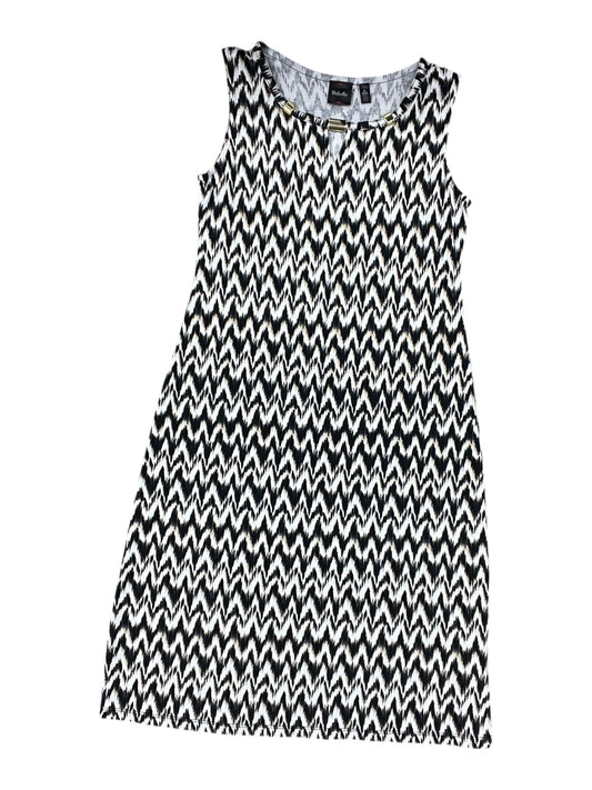 Dress Work By Rafaella In Black & Tan, Size:S