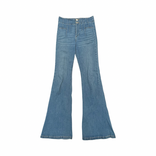 Jeans Flared By Altard State In Blue Denim, Size:6