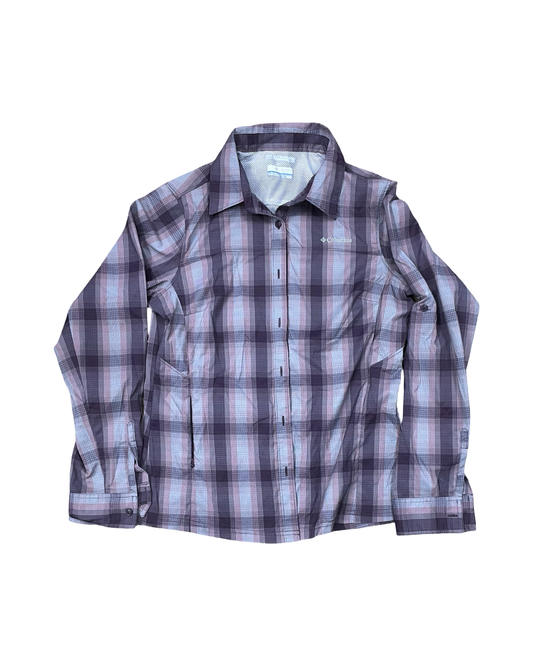 Top Ls By Columbia In Purple, Size:M