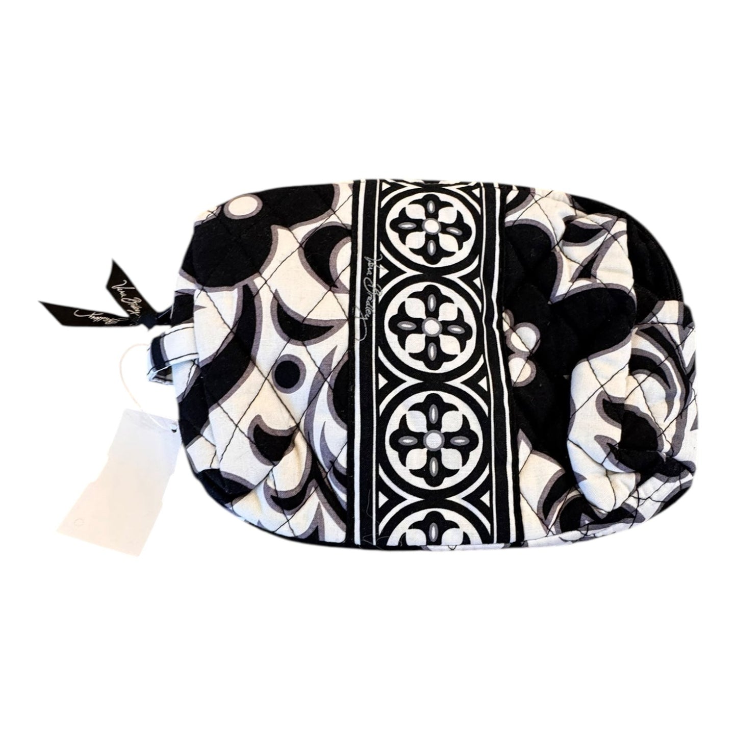 Wristlet By Vera Bradley In Black & White, Size:Small