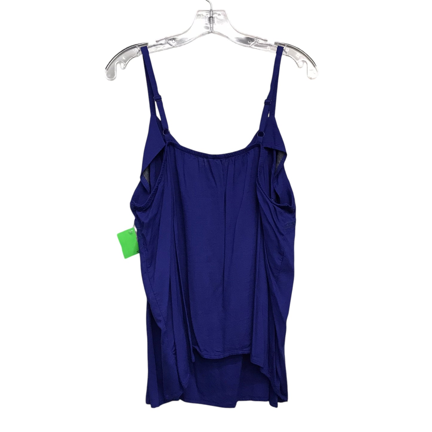Tank Top By Sonoma In Blue, Size:1X