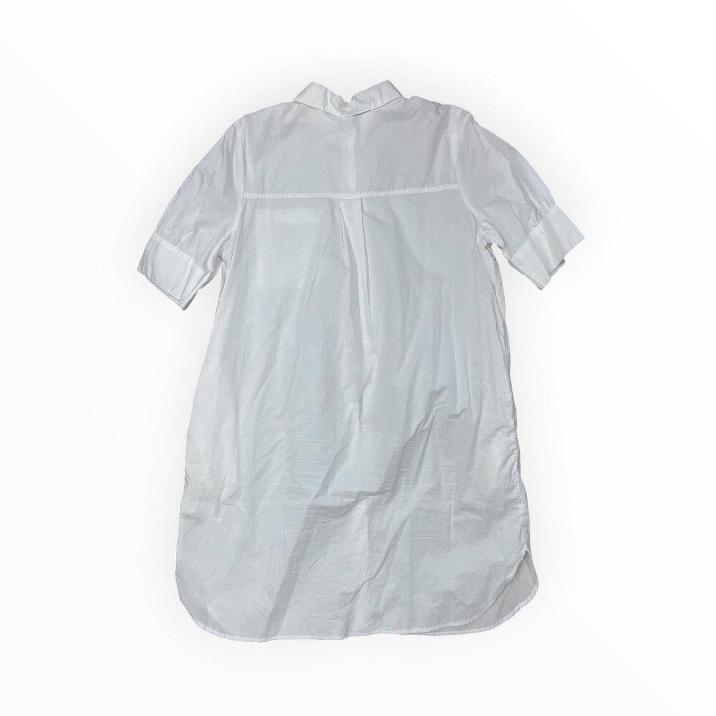 Dress Casual Midi By Old Navy In White, Size:M