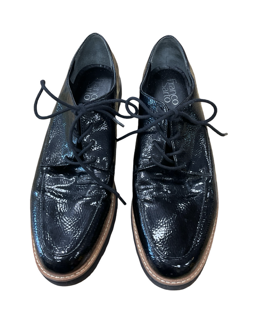 Shoes Flats By Franco Sarto In Blue, Size: