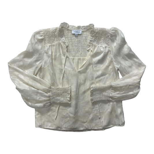 Top Ls By Evereve In Ivory, Size:Xs