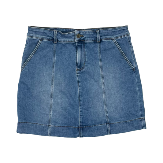 Skirt Mini & Short By Lc Lauren Conrad In Blue Denim, Size:Xl