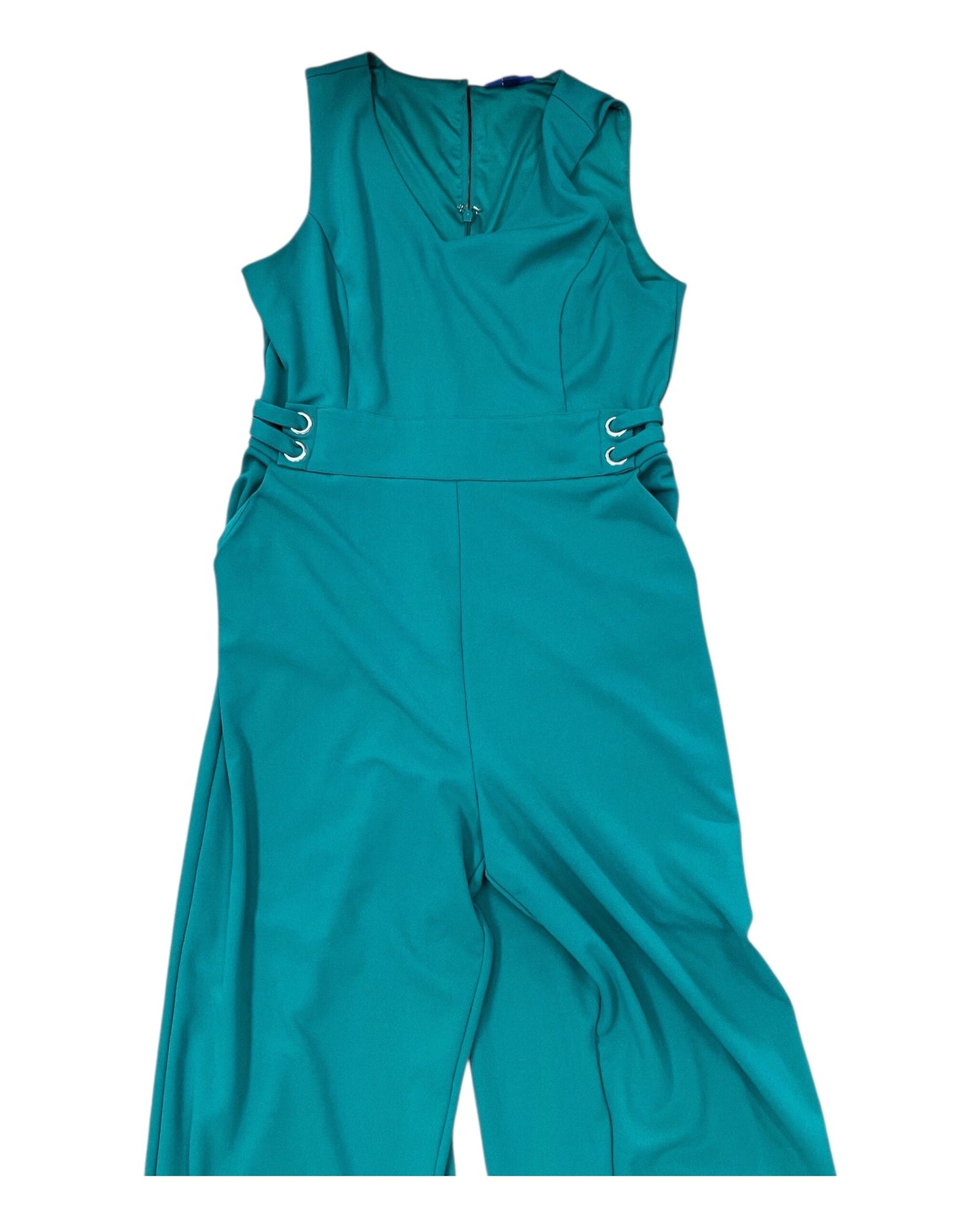Jumpsuit By Apt 9 In Green, Size:L