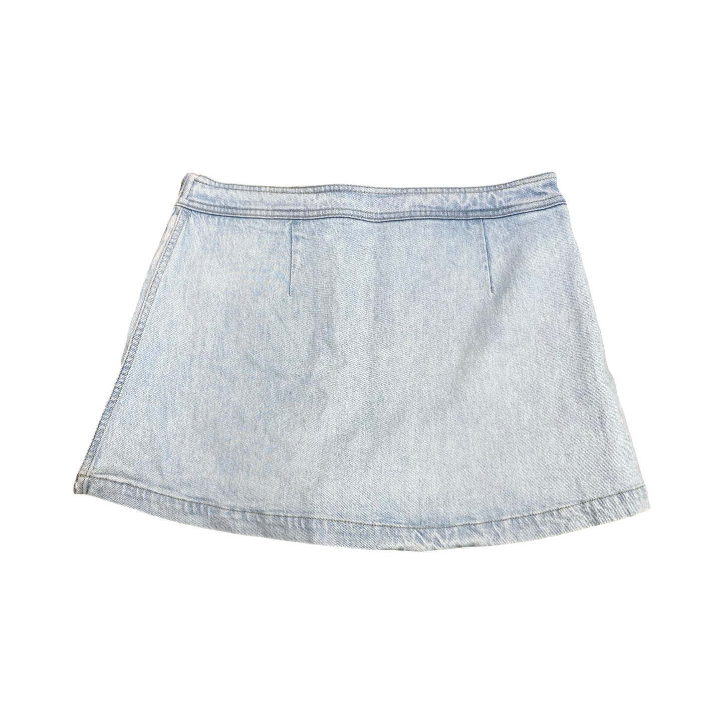 Skirt Mini & Short By J. Crew In Blue Denim, Size:8